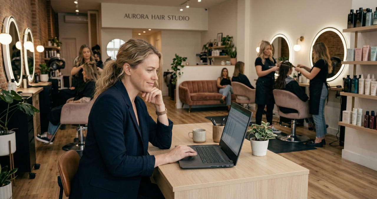 bookkeeper for salons